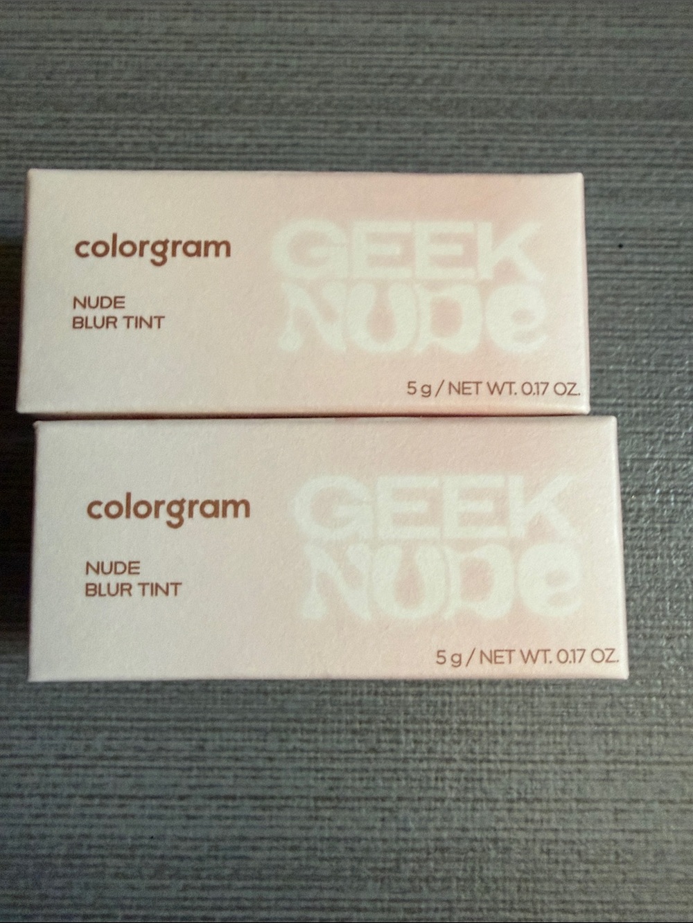 Retail $30 bundle colorgram Geek Nude Blur Tint - Nude